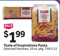 Stop&Shop Taste of Inspirations Pasta offer