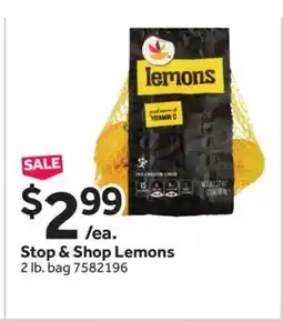 Stop&Shop Stop & Shop Lemons offer
