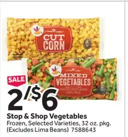 Stop&Shop Stop & Shop Vegetables offer