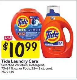 Stop&Shop Tide Laundry Care offer