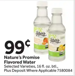 Stop&Shop Nature's Promise Flavored Water offer