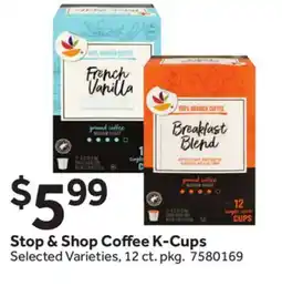 Stop&Shop Stop & Shop Coffee K-Cups offer
