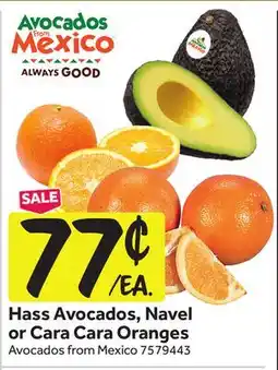 Stop&Shop Hass Avocados, Navel or Cara Cara Oranges offer