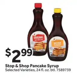 Stop&Shop Stop & Shop Pancake Syrup offer
