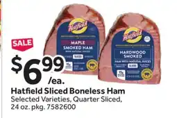Stop&Shop Hatfield Sliced Boneless Ham offer