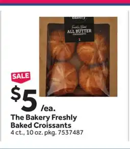 Stop&Shop The Bakery Freshly Baked Croissants offer