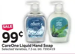 Stop&Shop CareOne Liquid Hand Soap offer
