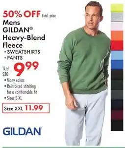 Boscov's Mens GILDAN Heavy-Blend Fleece offer