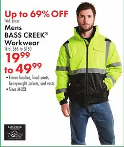Boscov's Mens BASS CREEK Workwear offer