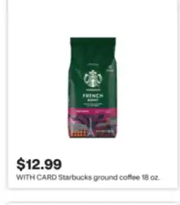 CVS Starbucks ground coffee offer