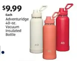 Aldi Vacuum Insulated Bottle offer
