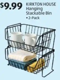 Aldi Kirkton house Hanging Stackable Bin offer
