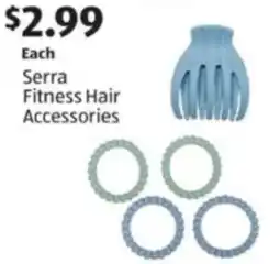 Aldi Serra Fitness Hair Accessories offer