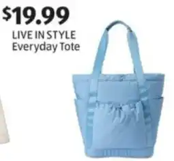Aldi Live in style everyday tote offer