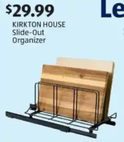Aldi Kirkton house slide-out organizer offer