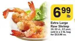 Safeway Extra Large Raw Shrimp offer