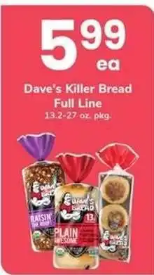 Safeway Dave's Killer Bread offer