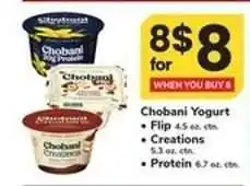 Safeway Chobani Yogurt offer