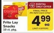 Safeway Frito Lay Snacks offer
