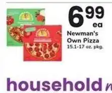 Safeway Newman's Own Pizza offer