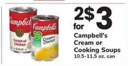 Safeway Campbell's Cream or Cooking Soups offer