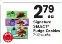 Safeway Signature SELECT Fudge Cookies offer