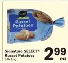 Safeway Signature Select Russet Potatoes offer