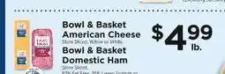 ShopRite Bowl & Basket American Cheese offer
