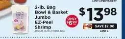 ShopRite Bowl & Basket Jumbo EZ-Peel Shrimp offer