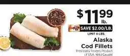 ShopRite Alaska Cod Fillets offer