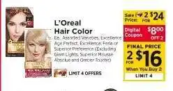 ShopRite L'Oréal Hair Color offer