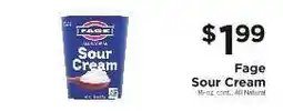 ShopRite Fage Sour Cream offer