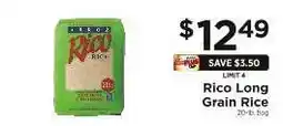 ShopRite Rico Long Grain Rice offer