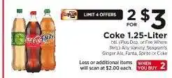 ShopRite Coke 1.25-Liter offer