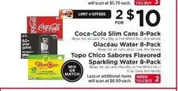 ShopRite Coca-Cola Slim Cans 8-Pack offer
