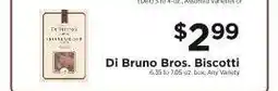 ShopRite Di Bruno Bros. Biscotti offer