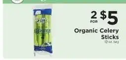 ShopRite Organic Celery Sticks offer