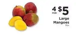 ShopRite Large Mangoes offer
