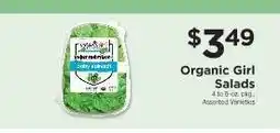 ShopRite Organic Girl Salads offer