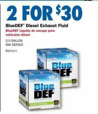 Carquest Bluedef Diesel Exhaust Fluid offer