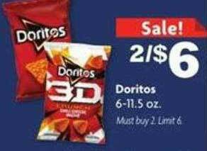 Family Dollar Doritos offer