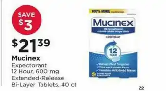 Good Neighbor Pharmacy Mucinex Expectorant offer