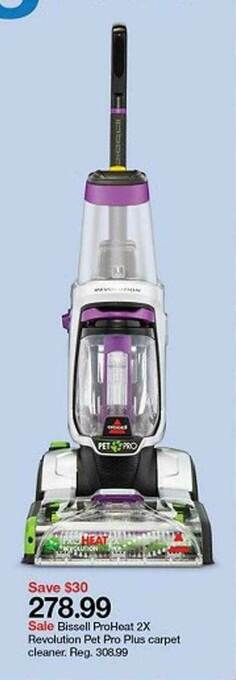 Target Bissell Proheat 2x Revolution Pet Pro Plus Carpet Cleaner offer
