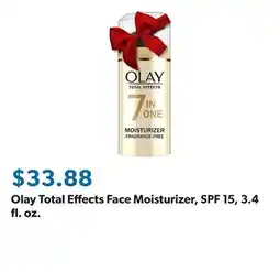 Sam's Club Olay Total Effects Face Moisturizer, SPF 15, 3.4 fl. oz offer