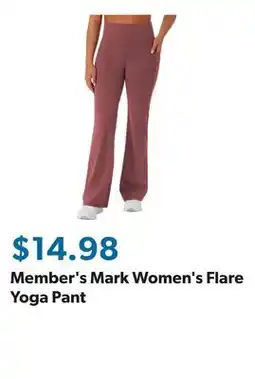 Sam's Club Member's Mark Women's Flare Yoga Pant offer