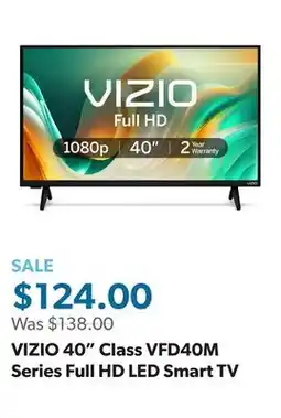 Sam's Club VIZIO 40 Class VFD40M Series Full HD LED Smart TV offer