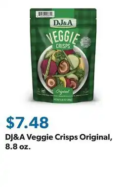 Sam's Club DJ&A Veggie Crisps Original, 8.8 oz offer