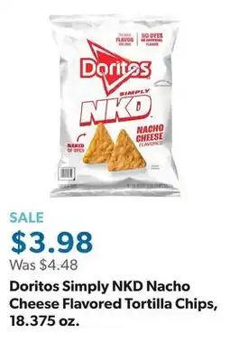 Sam's Club Doritos Simply NKD Nacho Cheese Flavored Tortilla Chips, 18.375 oz offer
