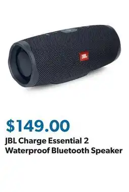 Sam's Club JBL Charge Essential 2 Waterproof Bluetooth Speaker offer