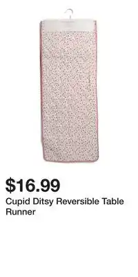 TJ Maxx Cupid Ditsy Reversible Table Runner offer